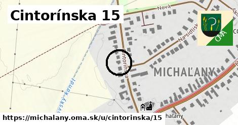 Cintorínska 15, Michaľany