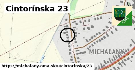 Cintorínska 23, Michaľany