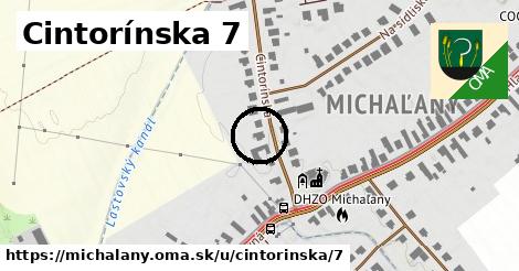 Cintorínska 7, Michaľany