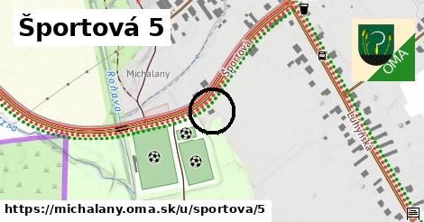 Športová 5, Michaľany