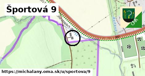 Športová 9, Michaľany