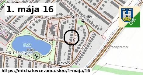 1. mája 16, Michalovce