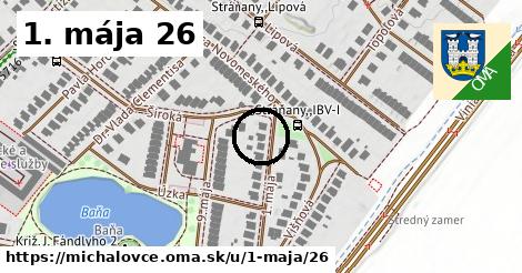 1. mája 26, Michalovce