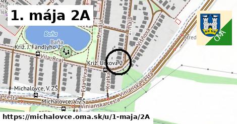 1. mája 2A, Michalovce