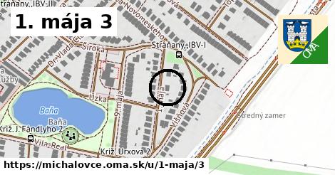 1. mája 3, Michalovce