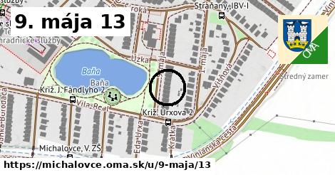 9. mája 13, Michalovce