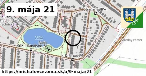 9. mája 21, Michalovce