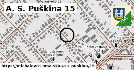 A. S. Puškina 15, Michalovce