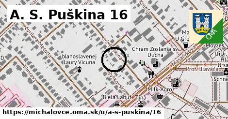 A. S. Puškina 16, Michalovce