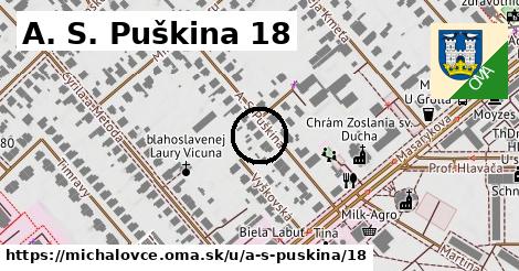 A. S. Puškina 18, Michalovce