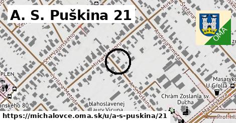 A. S. Puškina 21, Michalovce