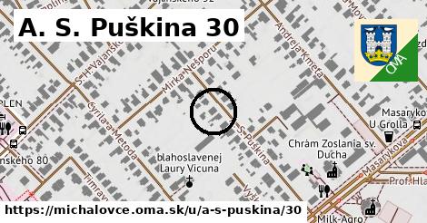 A. S. Puškina 30, Michalovce