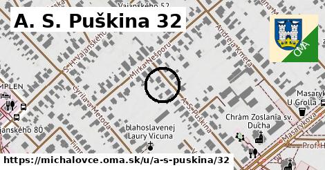 A. S. Puškina 32, Michalovce