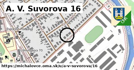 A. V. Suvorova 16, Michalovce