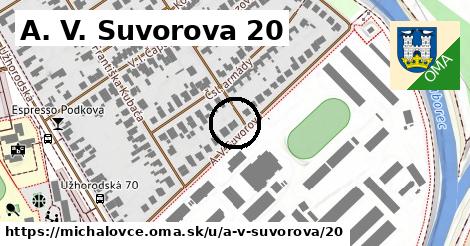 A. V. Suvorova 20, Michalovce