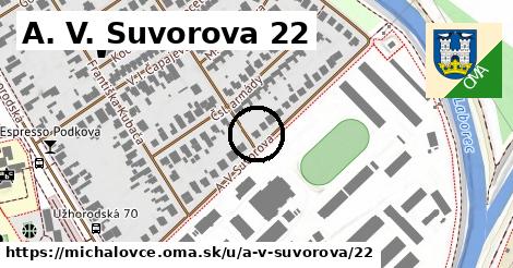 A. V. Suvorova 22, Michalovce