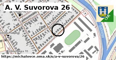 A. V. Suvorova 26, Michalovce