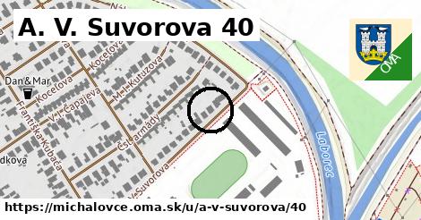 A. V. Suvorova 40, Michalovce