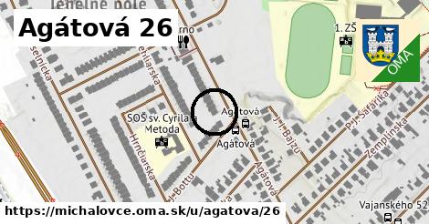 Agátová 26, Michalovce
