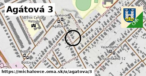 Agátová 3, Michalovce