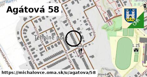 Agátová 58, Michalovce