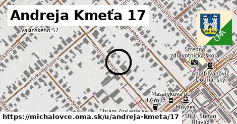 Andreja Kmeťa 17, Michalovce