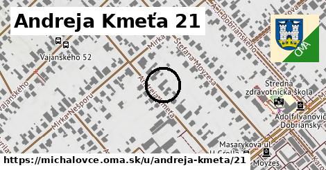 Andreja Kmeťa 21, Michalovce