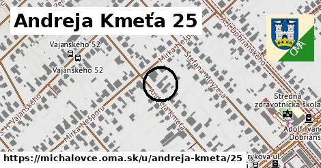 Andreja Kmeťa 25, Michalovce