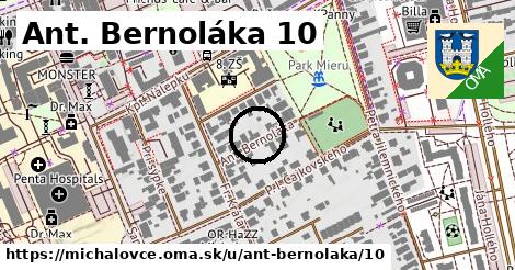 Ant. Bernoláka 10, Michalovce