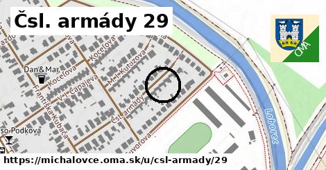 Čsl. armády 29, Michalovce