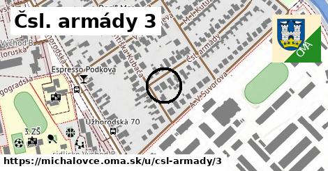 Čsl. armády 3, Michalovce