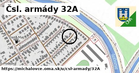 Čsl. armády 32A, Michalovce