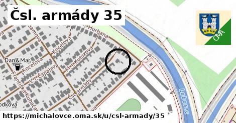 Čsl. armády 35, Michalovce