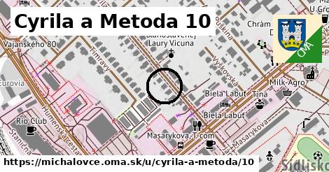 Cyrila a Metoda 10, Michalovce