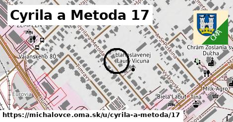 Cyrila a Metoda 17, Michalovce