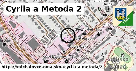 Cyrila a Metoda 2, Michalovce
