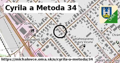 Cyrila a Metoda 34, Michalovce