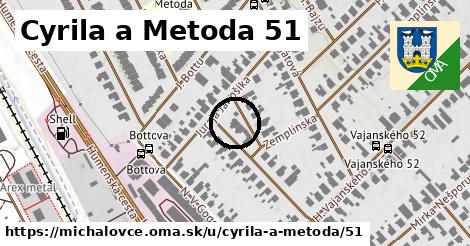 Cyrila a Metoda 51, Michalovce