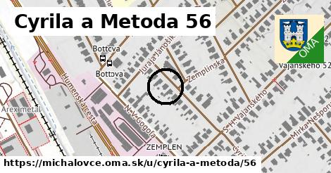 Cyrila a Metoda 56, Michalovce