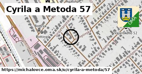 Cyrila a Metoda 57, Michalovce