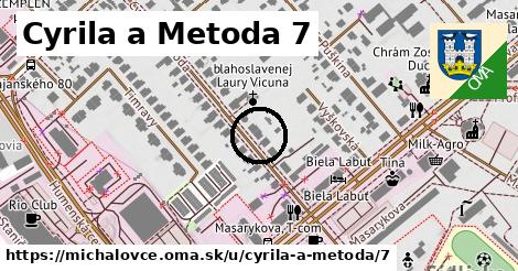 Cyrila a Metoda 7, Michalovce