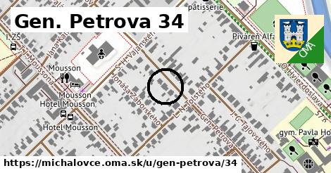 Gen. Petrova 34, Michalovce