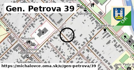 Gen. Petrova 39, Michalovce