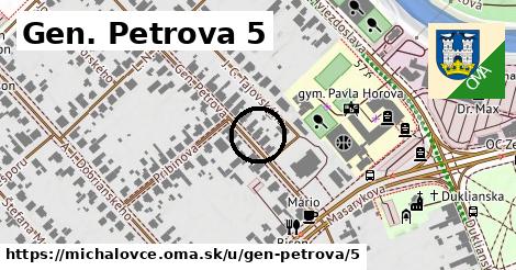 Gen. Petrova 5, Michalovce