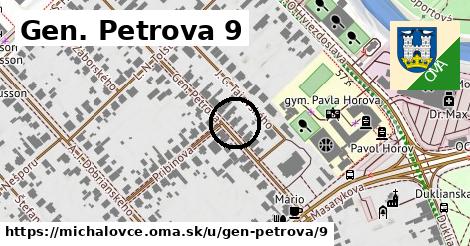 Gen. Petrova 9, Michalovce