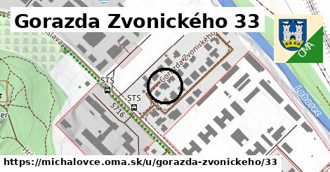 Gorazda Zvonického 33, Michalovce