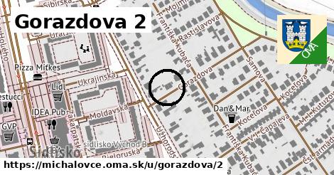 Gorazdova 2, Michalovce