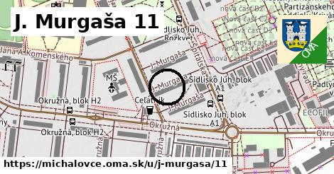 J. Murgaša 11, Michalovce