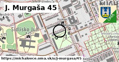 J. Murgaša 45, Michalovce