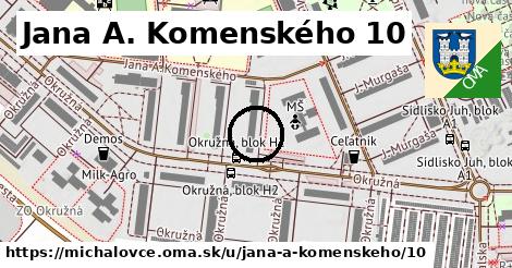 Jana A. Komenského 10, Michalovce